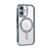 İphone 17 Joke Simli Magneticsafe Kılıf - Mavi