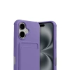 İphone 17 Kelvin Kartvizitli Silikon - Lila