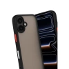 İphone 17 Kılıf Montreal Silikon Kapak - Siyah