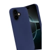 İphone 17 Nano İçi Kadife Silikon - Lacivert