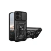 İphone 17 Pars Lens Yüzüklü Silikon - Siyah