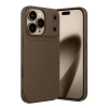 İphone 17 Pro Auto Focus Karbon Kapak - Kahverengi