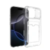 İphone 17 Pro Kart Şeffaf Silikon - Şeffaf