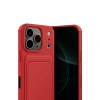 İphone 17 Pro Kelvin Kartvizitli Silikon - Kırmızı