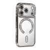 İphone 17 Pro Max Joke Simli Magneticsafe Kılıf - Gümüş