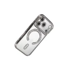 İphone 17 Pro Max Joke Simli Magneticsafe Kılıf - Gümüş