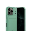İphone 17 Pro Max Kelvin Kartvizitli Silikon - Açık Yeşil