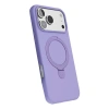 İphone 17 Pro Max Regal Magsafe Standlı Kapak - Lila