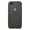 İphone 7 Kılıf Montreal Silikon Kapak - Siyah
