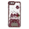 İphone 7 Kılıf Sweet Desenli Silikon Kapak - Pembe