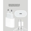 iPhone ve iPad Uyumlu 20W Güvenli USB-C Hızlı Şarj Adaptörü