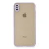 İphone X Kılıf Montreal Silikon Kapak - Mor