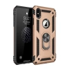 İphone X Kılıf Sofya Yüzüklü Silikon Kapak - Gold