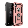 İphone X Kılıf Sofya Yüzüklü Silikon Kapak - Rose
