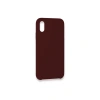 İphone Xs Max Kılıf Lansman Legant Silikon - Bordo