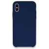 İphone Xs Max Kılıf Lansman Legant Silikon - Lacivert