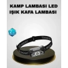 IPX5 Su Geçirmez Şarjlı LED Kafa Feneri | Hareket Sensörlü Ayarlanabilir 60° Far