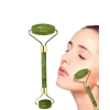 Jade Roller ve Gua Sha Taşı Yüz Bakım Masaj Seti