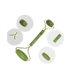 Jade Stone Yüz Bakım Seti Gua Sha ve Roller Masaj Taşı