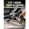 Kablosuz Araç El Süpürgesi Hava Pompası Kombinasyon