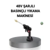 Kablosuz Basınçlı Yıkama Makinesi – 48V Güçlü Motor 2 Pil ve Köpük Hazneli