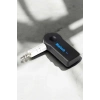 Kablosuz Bluetooth Aux Araç Kiti Siyah Hafıza Kartlı