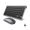 Kablosuz Bluetooth Klavye Mouse Seti Şarjlı Tablet Laptop Uyumlu
