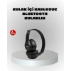 Kablosuz Bluetooth Kulaklık – TF Kart AUX Mikrofonlu Suya Dayanıklı 10m Menzil