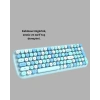 Kablosuz Klavye ve Mouse Seti – Sessiz Tuş Retro Tasarım