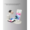 Kablosuz Şarj İstasyonu 4’ü 1 Arada iPhone Watch ve AirPods Uyumlu