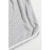 Kadın Gri Askılı Crop Top ve Şortlu Gecelik Takım H110559