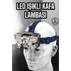 Kafa Lambası Hafif ve Esnek Çift Anahtarlı Far Led Işık