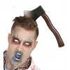 Kafaya Saplanmış Halloween Kanlı Balta Şaka Tacı