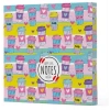 Kahve 10 - Çizgisiz Yan Boyamalı Defter