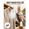 Kahverengi Buharlı Ütü 2200W Sürekli Buhar 120 g Şok Buhar