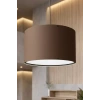 Kahverengi Kumaş Başlıklı Sarkıt Avize 35 CM