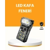 Kamp ve Outdoor İçin LED Far 10 Saat Pil Sensörlü Manyetik