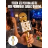 Karaoke Mikrofon Dahili Hoparlörlü Sd-usb-aux Girişli Bluetooth Hoparlör