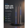Kayan Yıldız Efektli RGB LED Işık Seti İç ve Dış Mekan Kullanımı