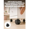 Kilitsiz 4 cm Mobilya Ayağı Tek Adet Pratik ve Dayanıklı
