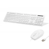 Klavye Ve Mouse Seti - Beyaz KM8520
