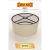 Krem Lambader Başlığı 35 CM Mega Boy