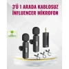 Küçük Boyutlu Mikrofon - 8 Saat Kullanım