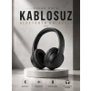 Kulak Üstü Kablosuz Bluetooth Kulaklık Yüksek Ses Kaliteli ANC Özelliği