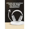 Kulak Üstü P9 Kablosuz Bluetooth Kulaklık ve 7 Kordonlu Akıllı Saat