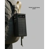 LED Aydınlatmalı Güneş Panelli Powerbank Seyahat ve Kamp İçin