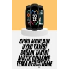 M6 Akıllı Bileklik Siyah Adımsayar Spor Takibi Android ve İOS Uyumlu