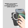 MagSafe Araç Telefon Tutucu 15W Hızlı Şarj Type-C Girişli