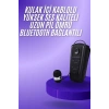 Makaralı Bluetooth Kulakiçi Yaka Kulaklığı Kablosuz Kulaklık
