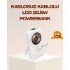 Manyetik Kablosuz Powerbank 22.5W Hızlı Şarj LCD Ekranlı